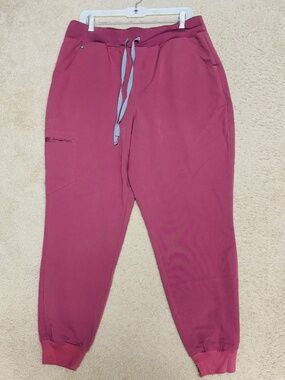 Figs Zamora jogger scrub pant mauve XL